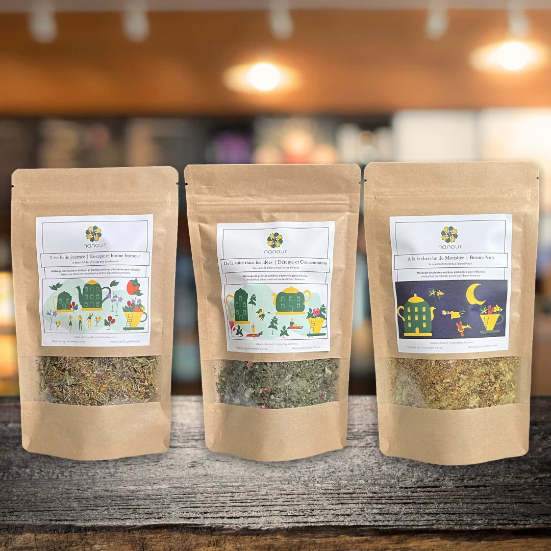 infusions nanour pour toute la journée