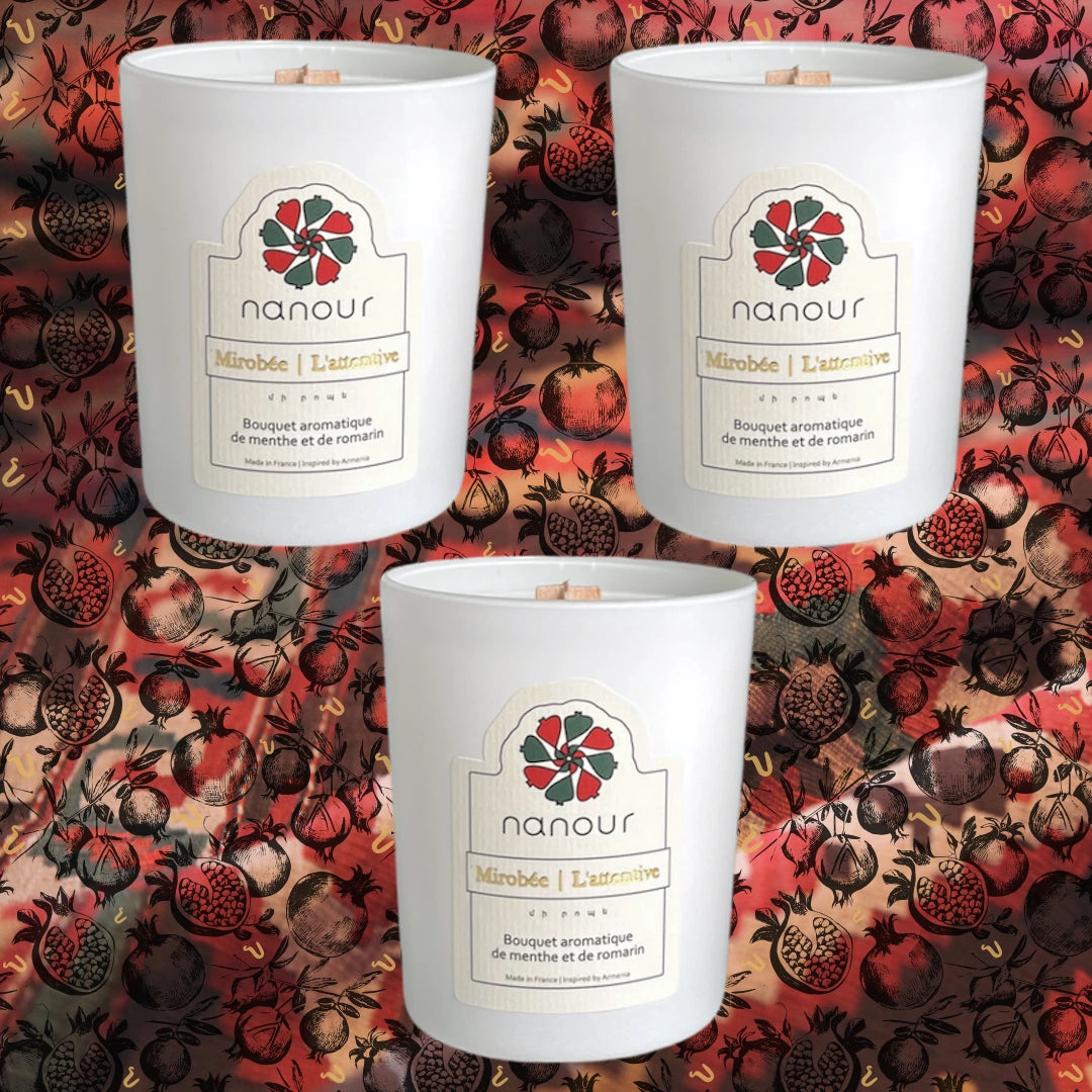 Bougie parfumée Mirobée | L'Attentive