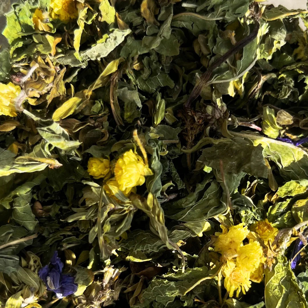 infusion digestion mélisse menthe thym mauve nanour