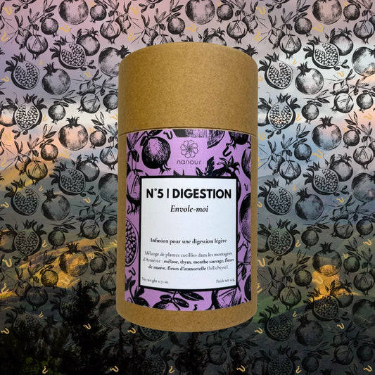 infusion digestion menthe mélisse thym nanour Arménie pot
