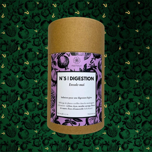 infusion digestion menthe mélisse thym nanour Arménie pot